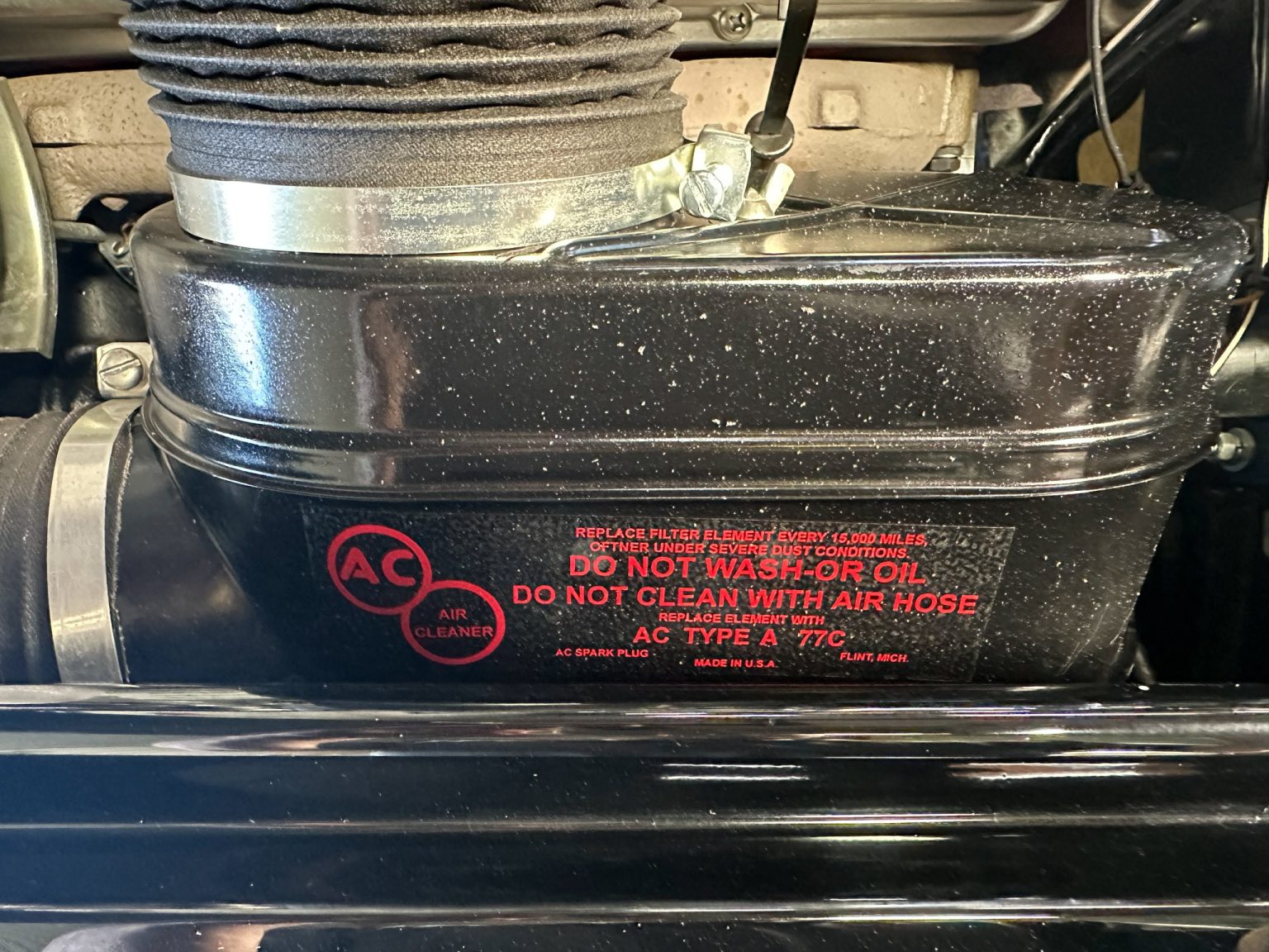 BaT 1961 Black Corvette Fuel Injected 6416