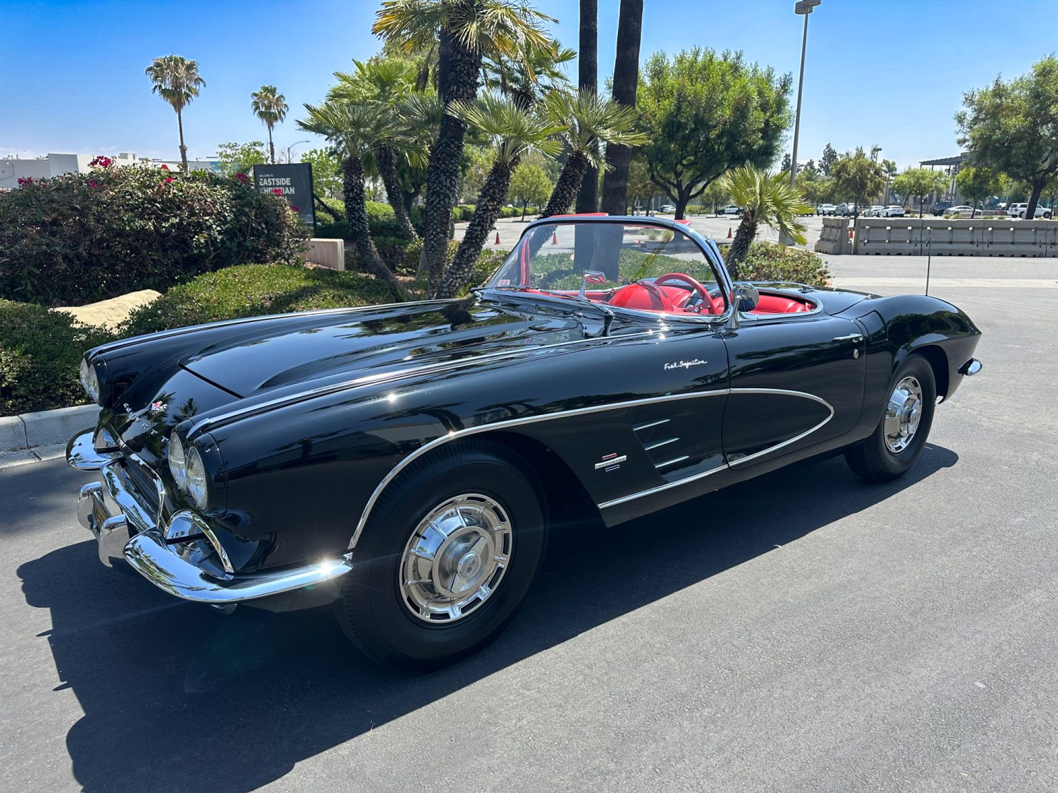 BaT 1961 Black Corvette Fuel Injected 6439