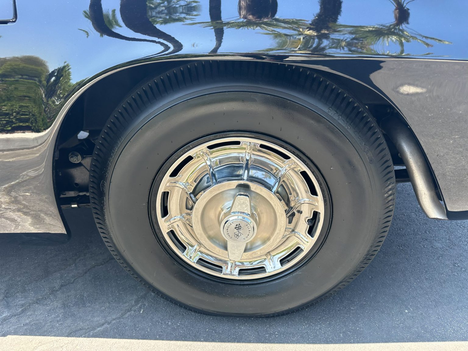 BaT 1961 Black Corvette Fuel Injected 6456