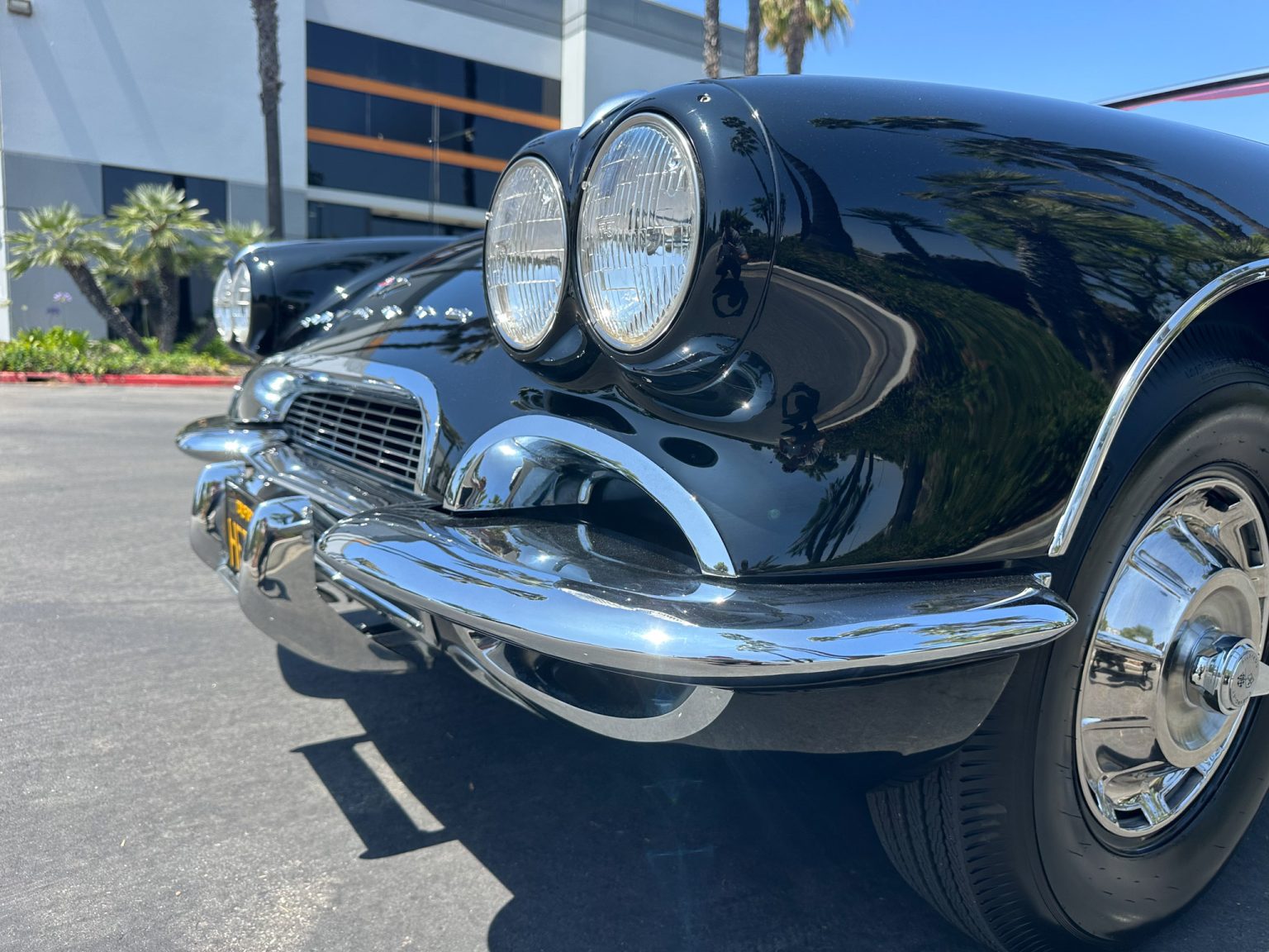 BaT 1961 Black Corvette Fuel Injected 6460