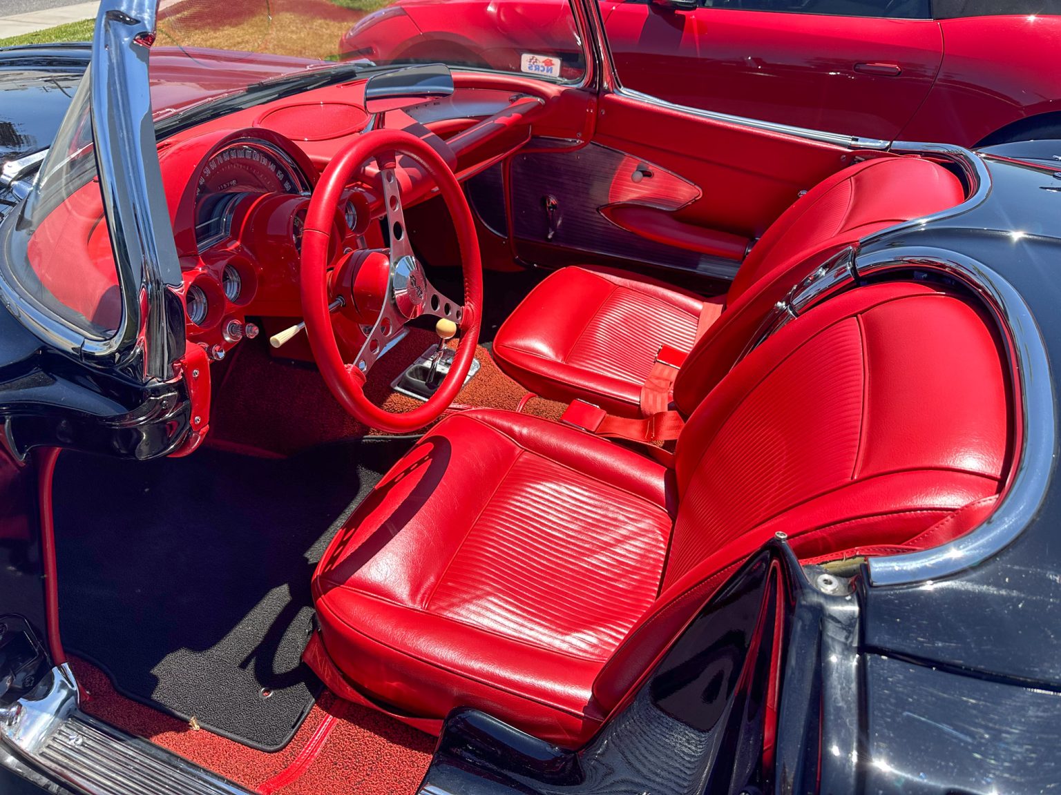 BaT 1961 Black Corvette Fuel Injected 6538