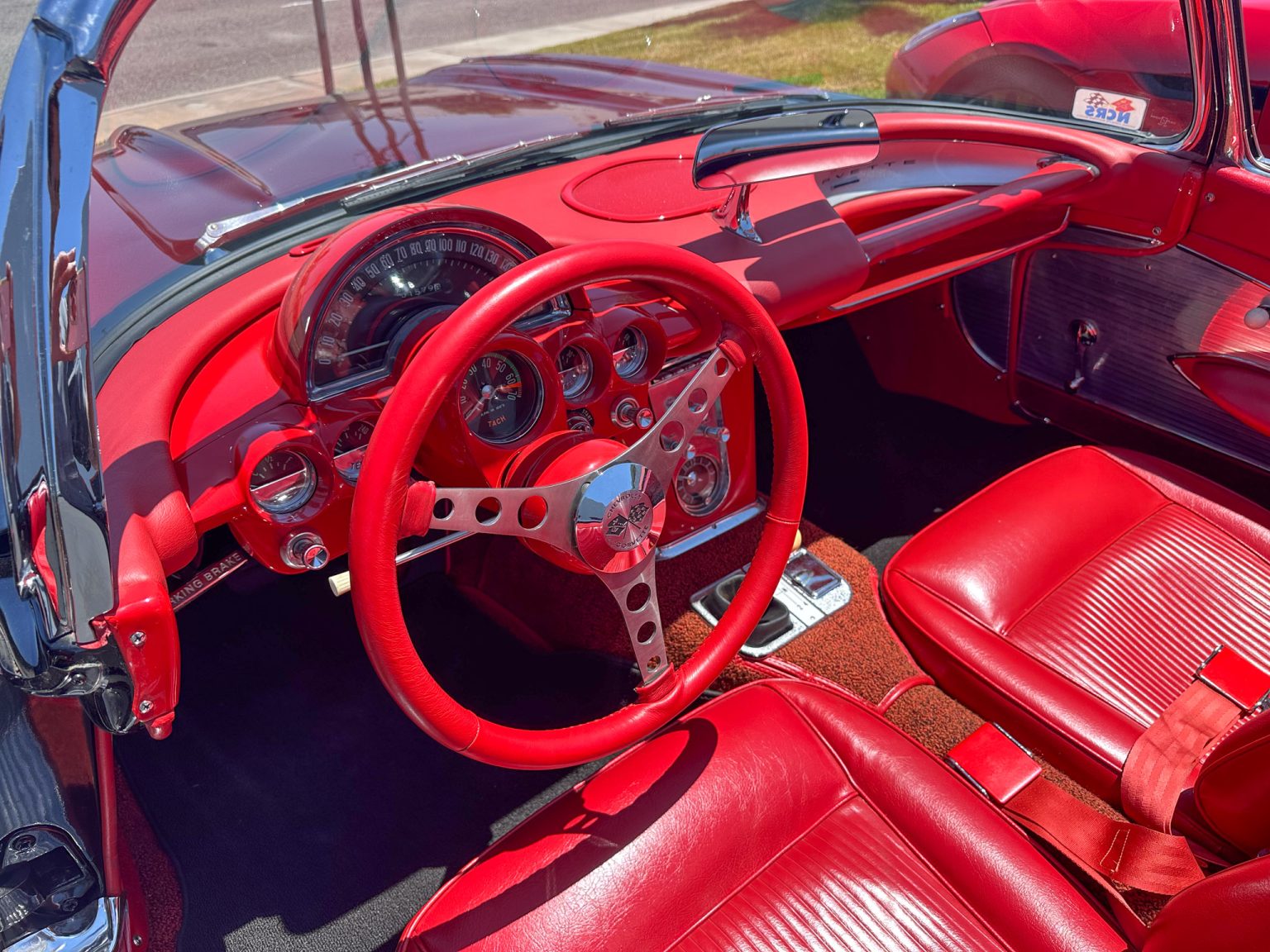 BaT 1961 Black Corvette Fuel Injected 6540