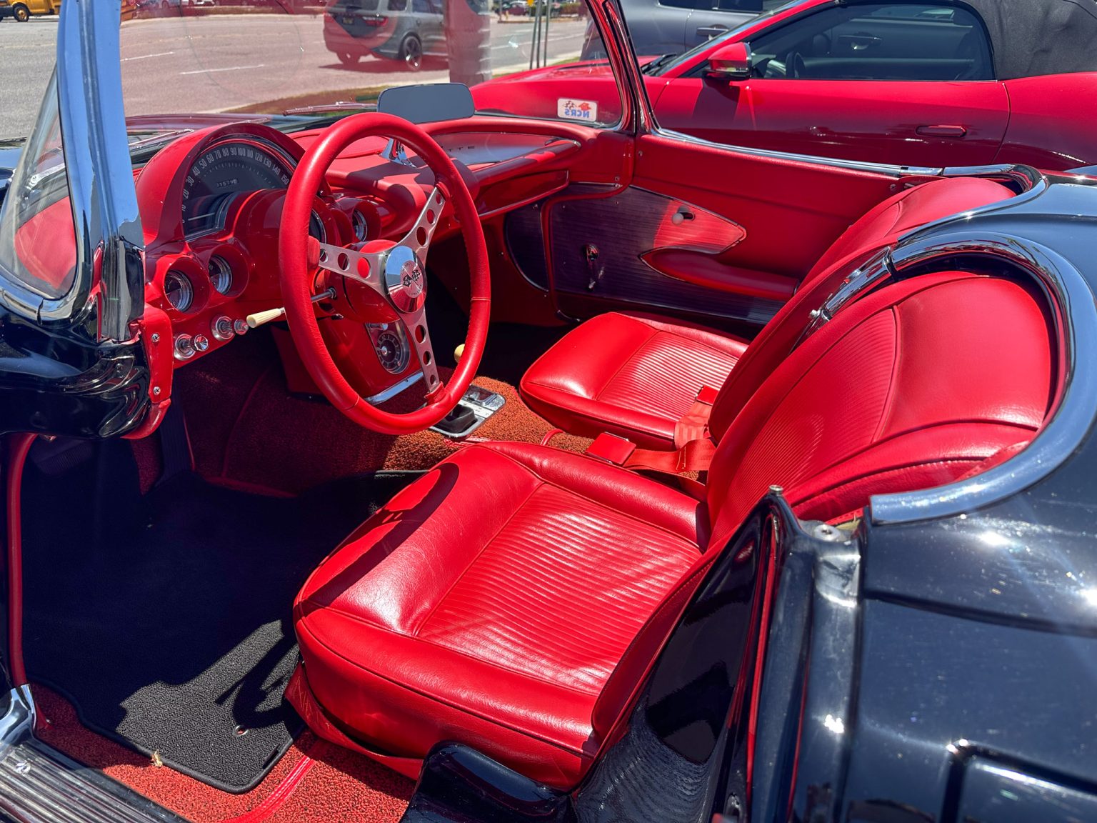 BaT 1961 Black Corvette Fuel Injected 6541