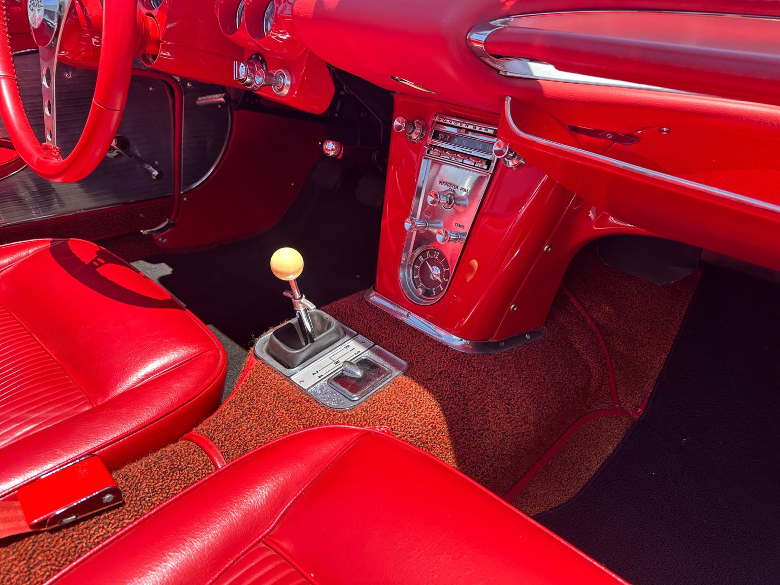 BaT 1961 Black Corvette Fuel Injected 6546