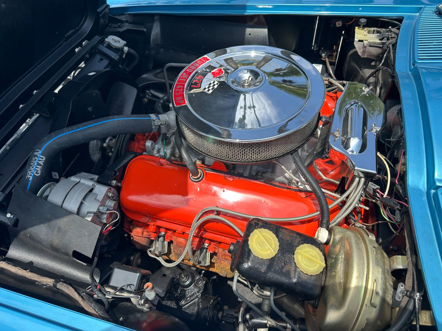 BaT 1966 Blue Corvette L72 Convertible 5848 Copy