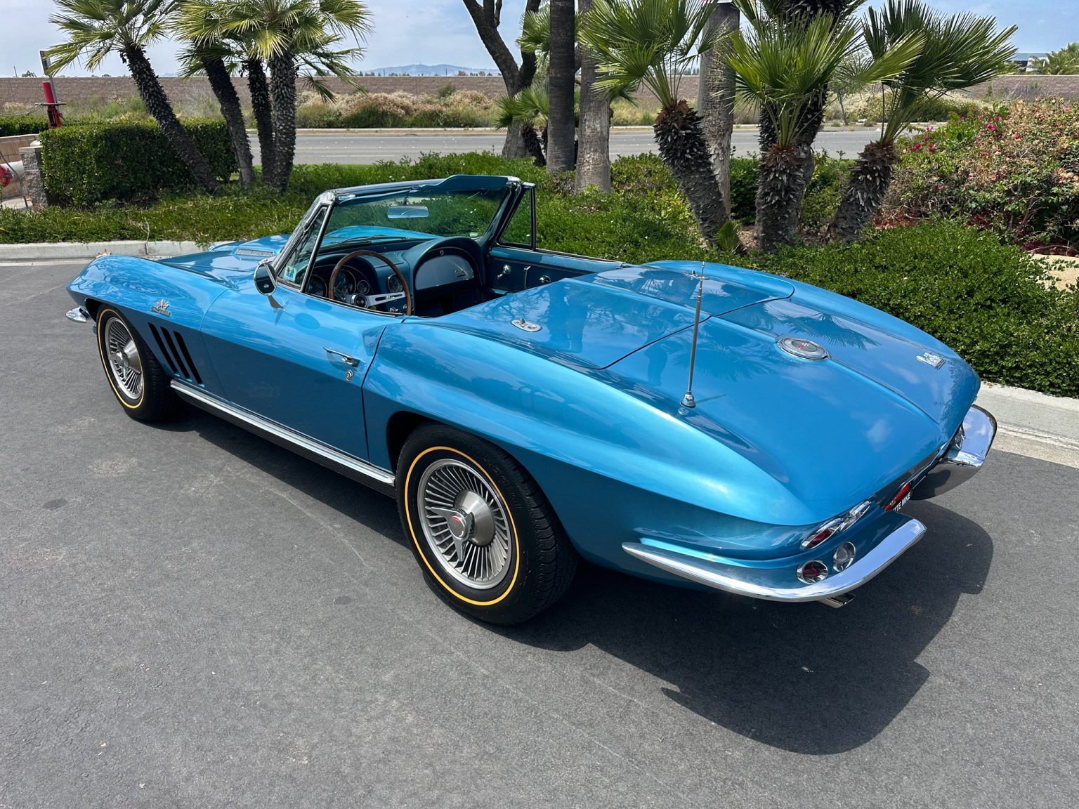 BaT 1966 Blue Corvette L72 Convertible 5854