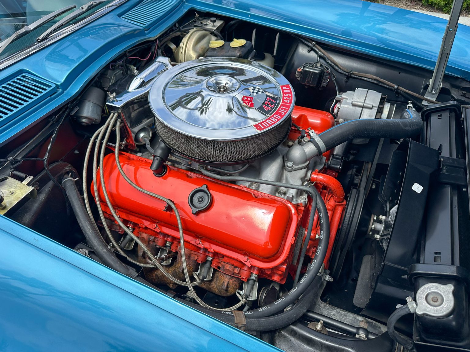BaT 1966 Blue Corvette L72 Convertible 5860 Copy