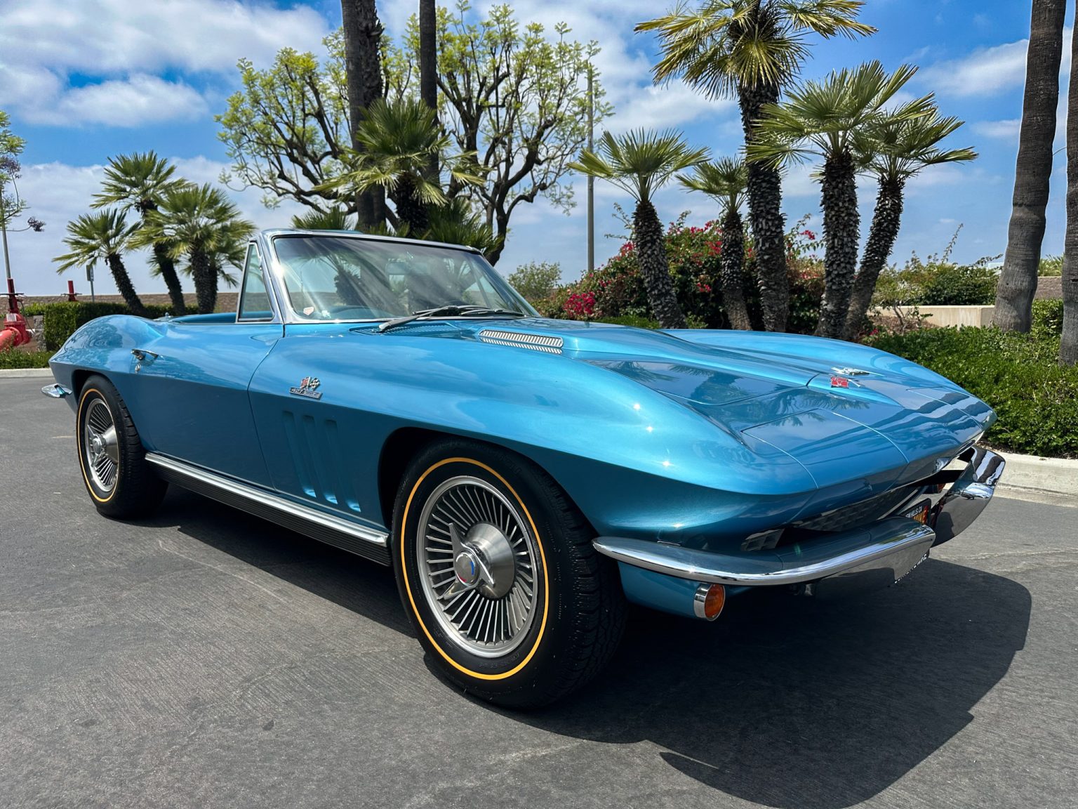 BaT 1966 Blue Corvette L72 Convertible 5866
