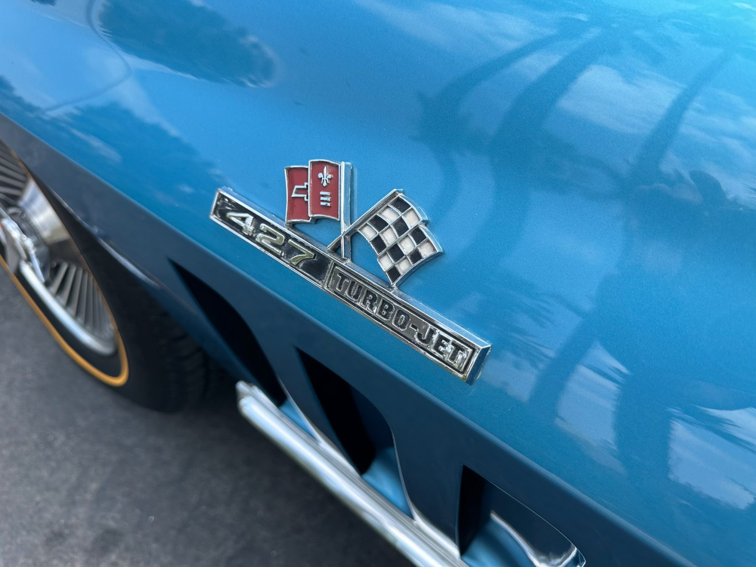 BaT 1966 Blue Corvette L72 Convertible 5876