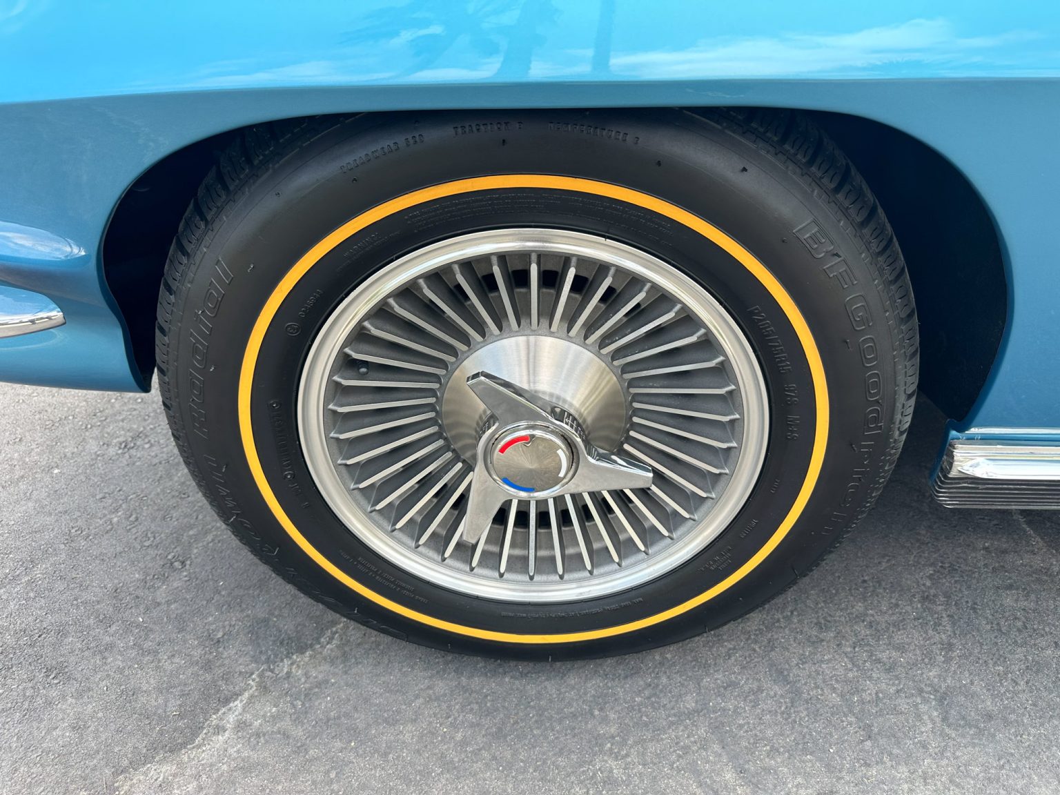 BaT 1966 Blue Corvette L72 Convertible 5877