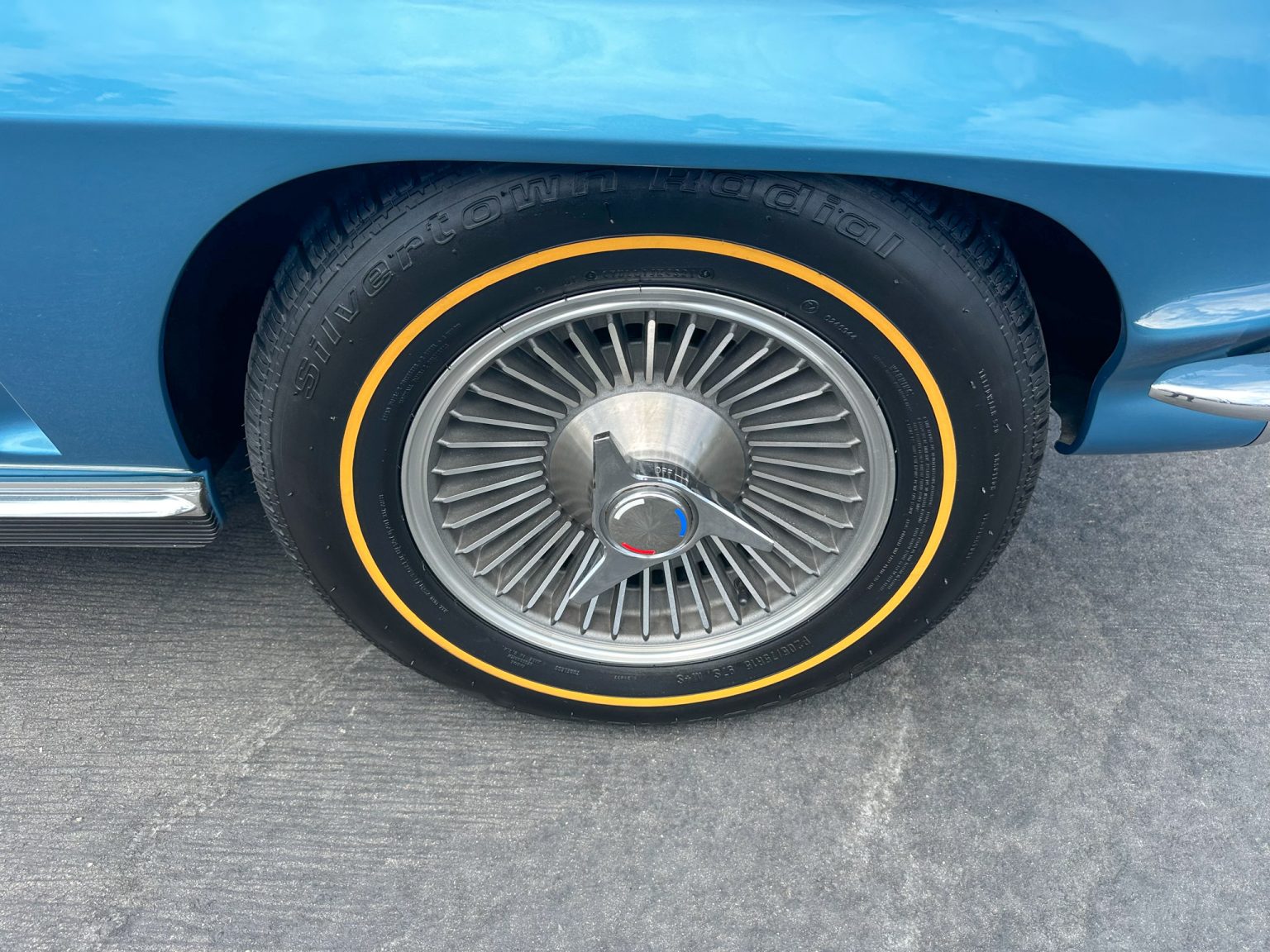 BaT 1966 Blue Corvette L72 Convertible 5880