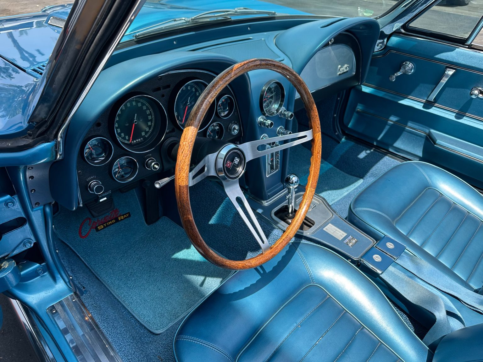 BaT 1966 Blue Corvette L72 Convertible 5888
