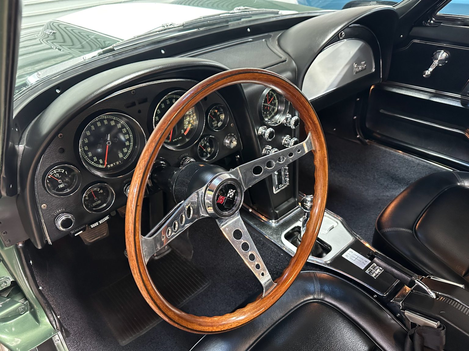 BaT 1967 Green L71 Corvette Coupe 7609