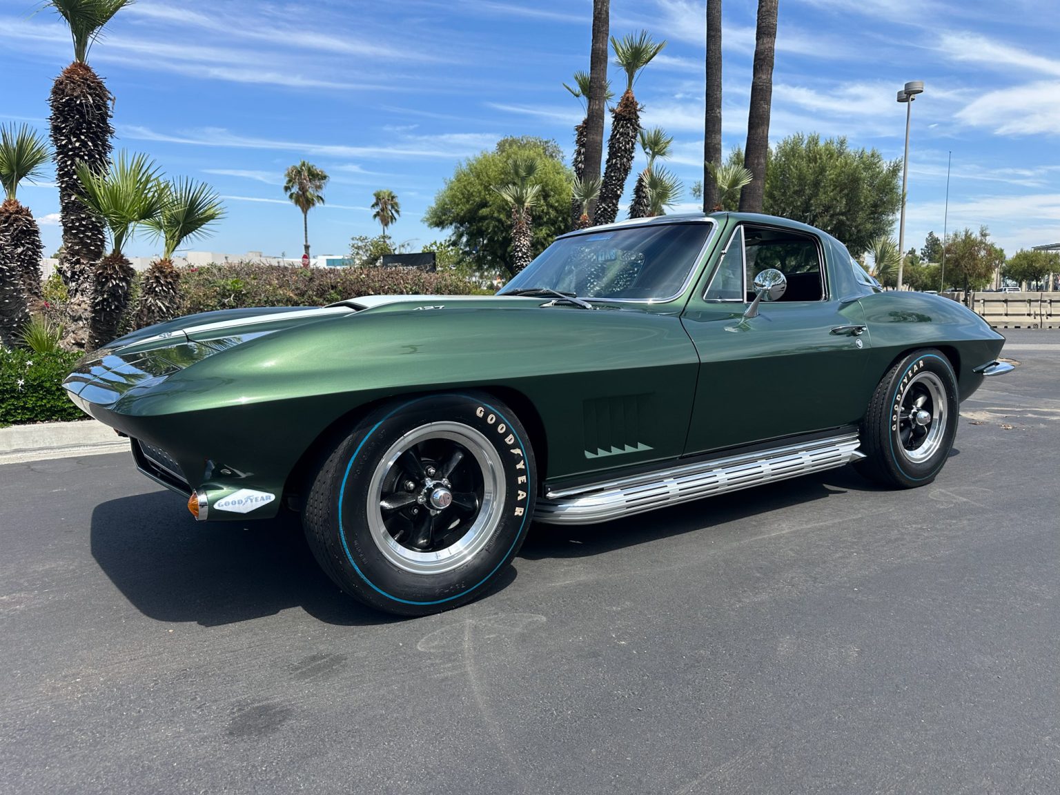 BaT 1967 Green L71 Corvette Coupe 7635