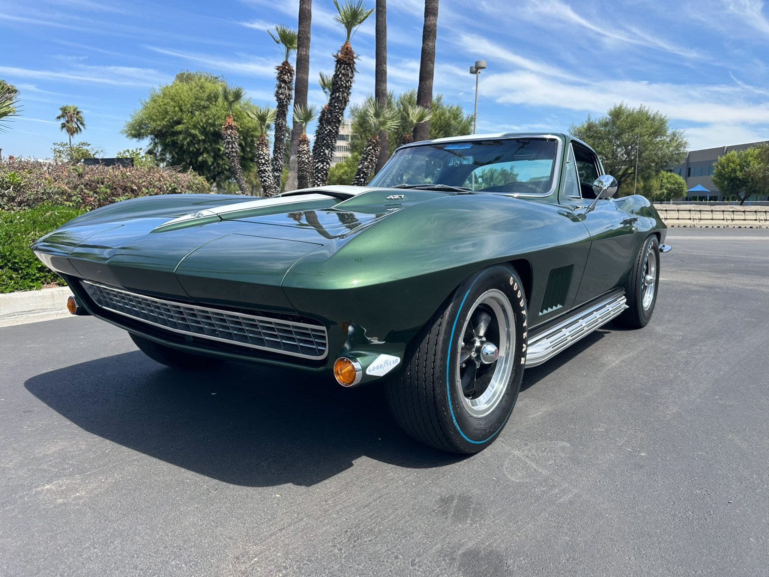 BaT 1967 Green L71 Corvette Coupe 7637