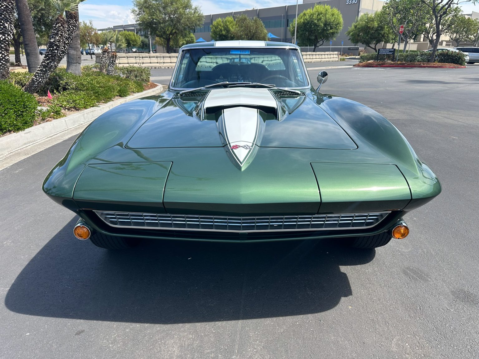 BaT 1967 Green L71 Corvette Coupe 7638