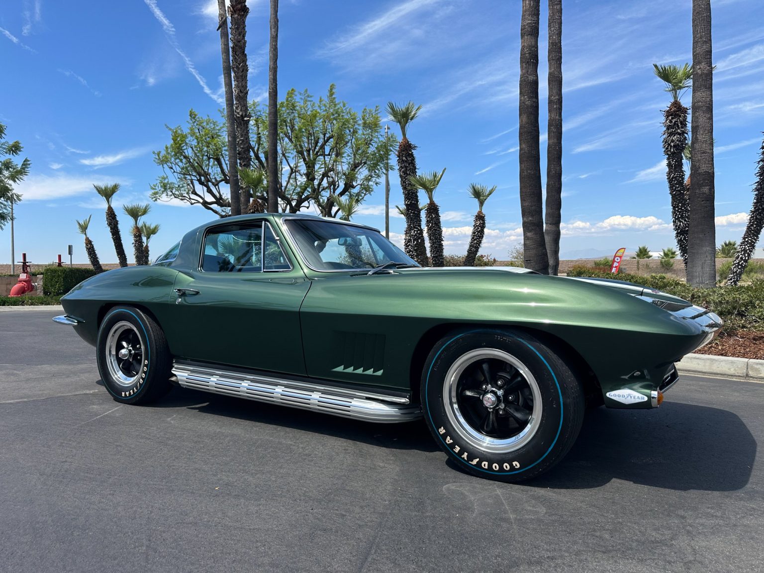 BaT 1967 Green L71 Corvette Coupe 7645