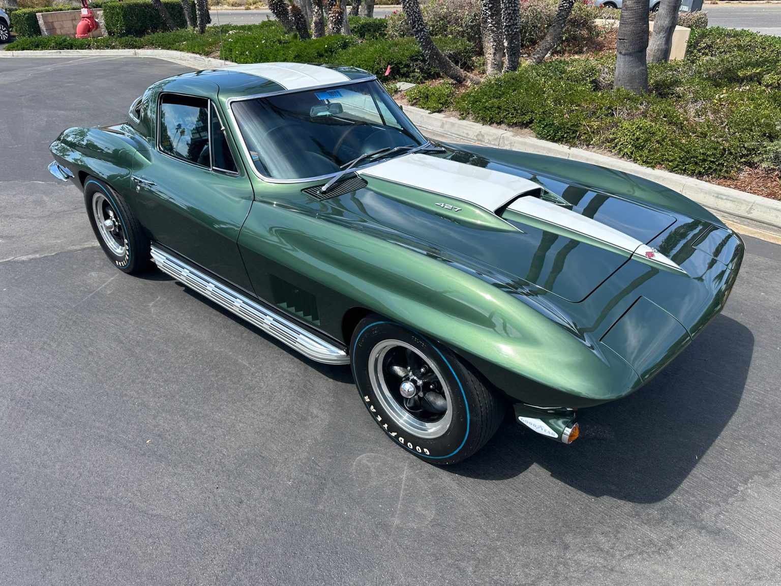 BaT 1967 Green L71 Corvette Coupe 7646