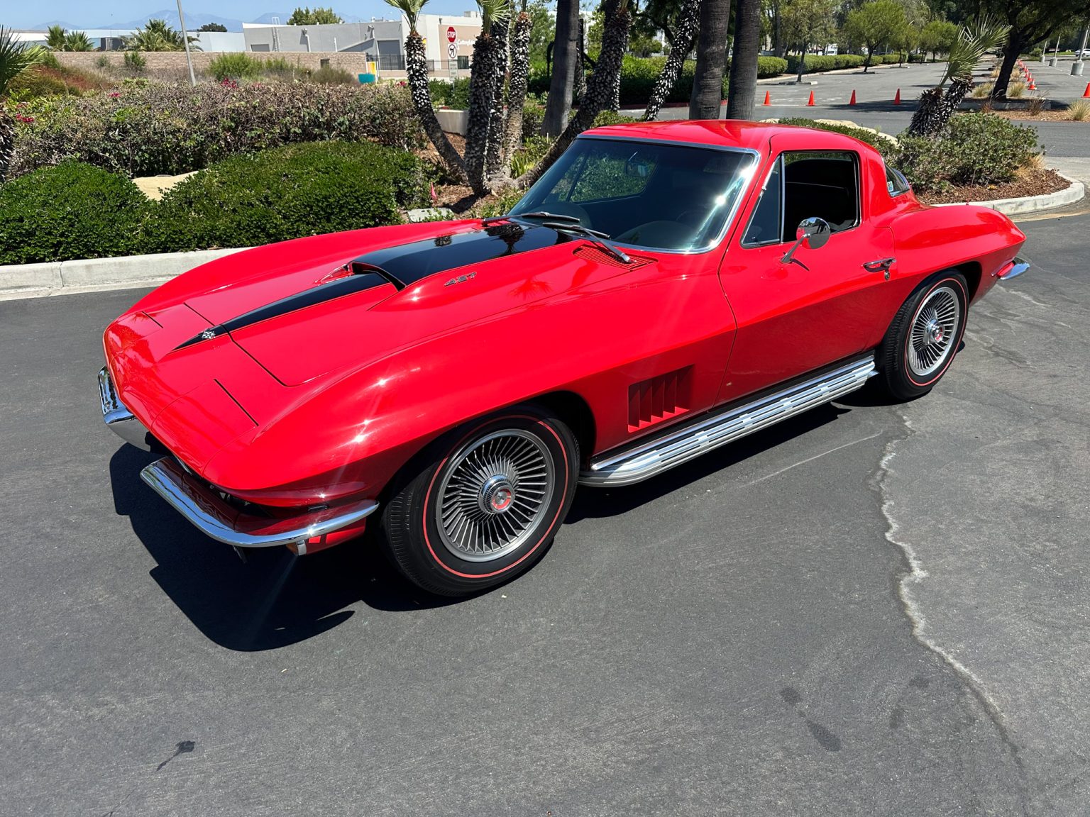 BaT 1967 Red L68 427 400 AC Automatic 7744