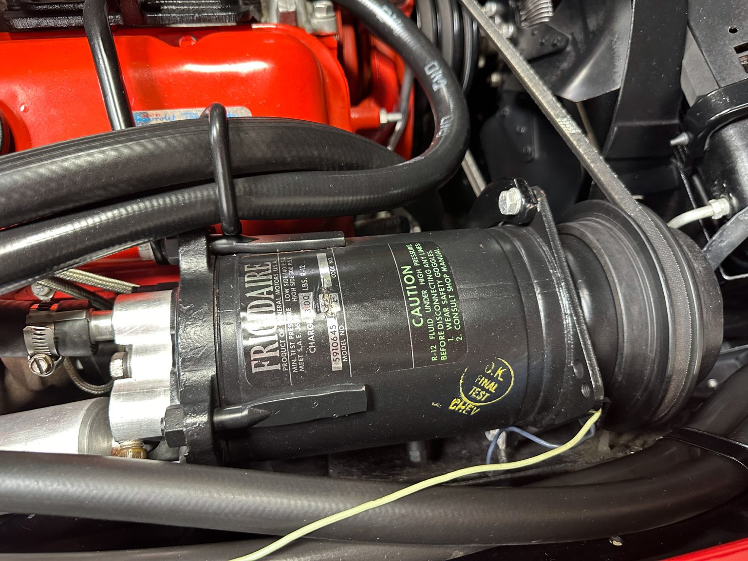 BaT 1967 Red L68 427 400 AC Automatic 7795