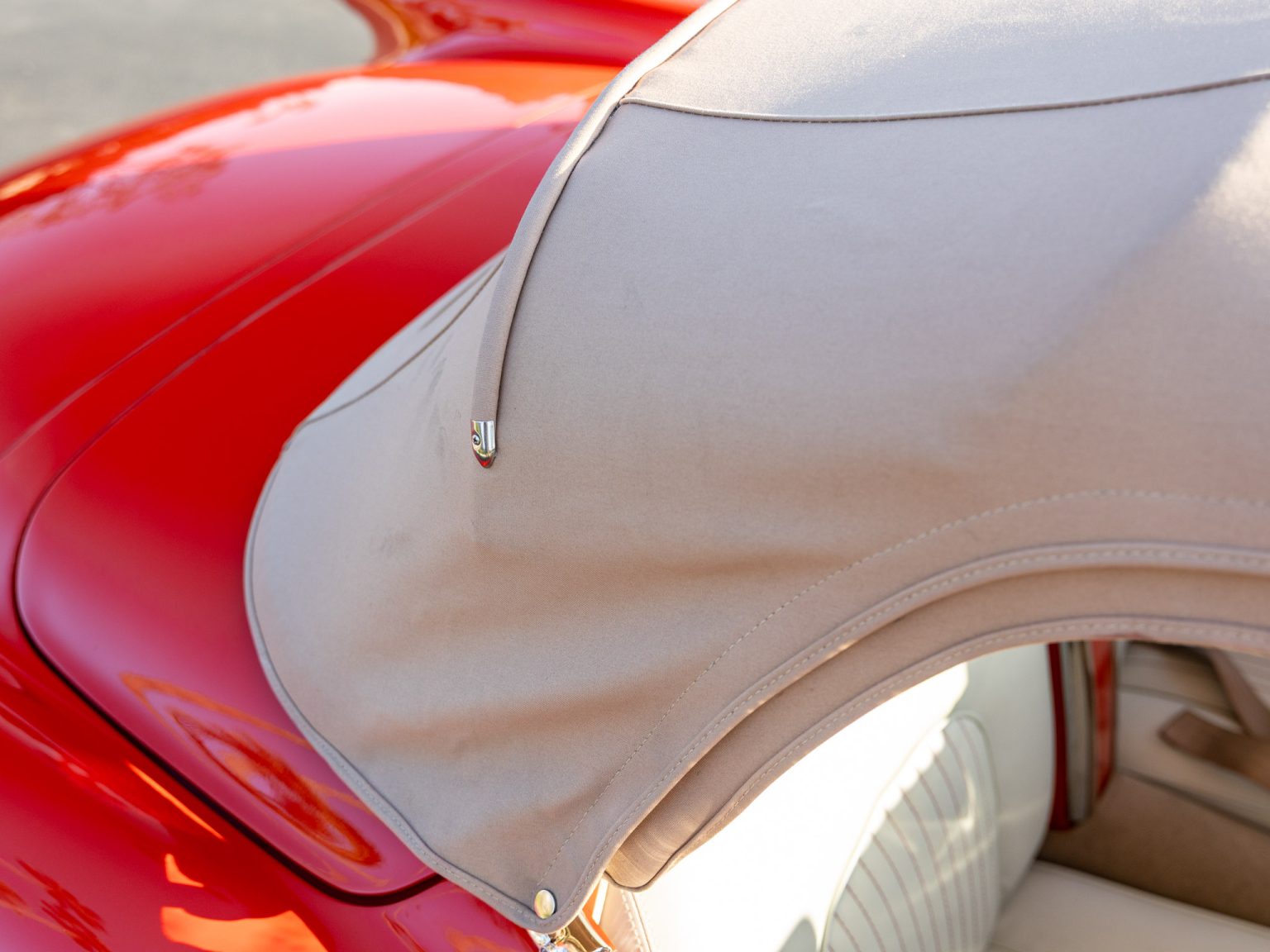 BaT 1955 Red Corvette 10