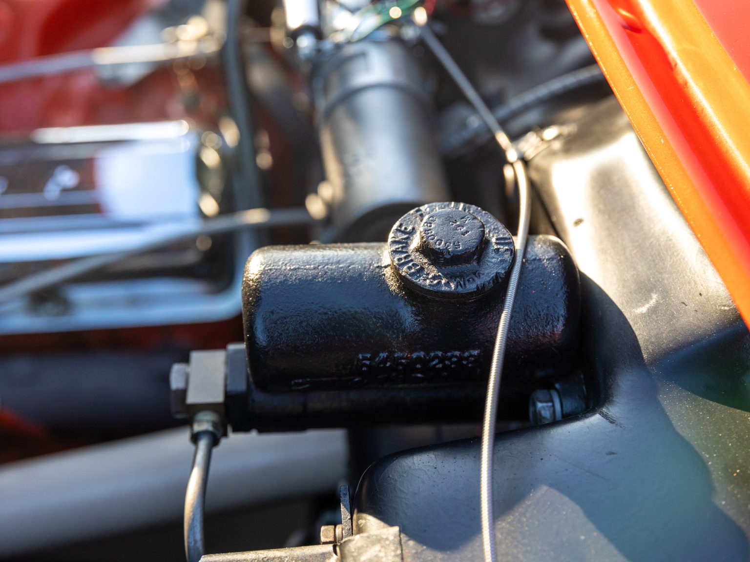 BaT 1955 Red Corvette 112