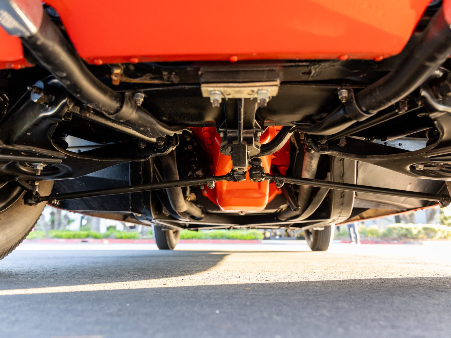 BaT 1955 Red Corvette 135