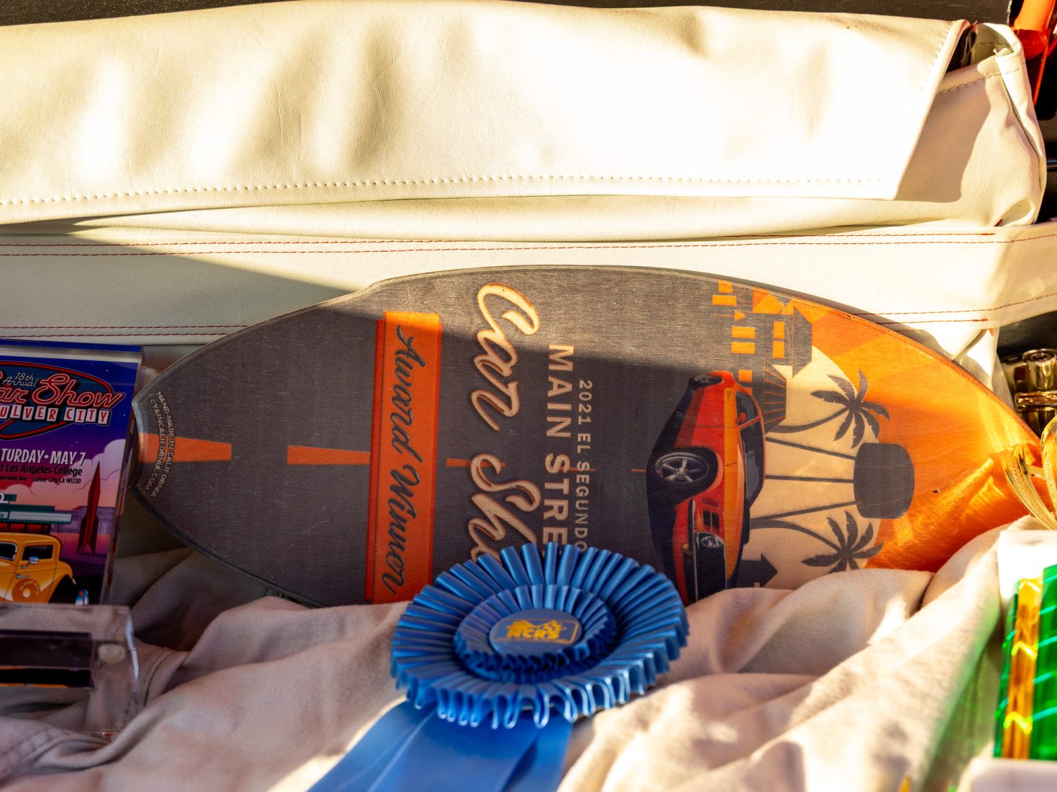 BaT 1955 Red Corvette 151