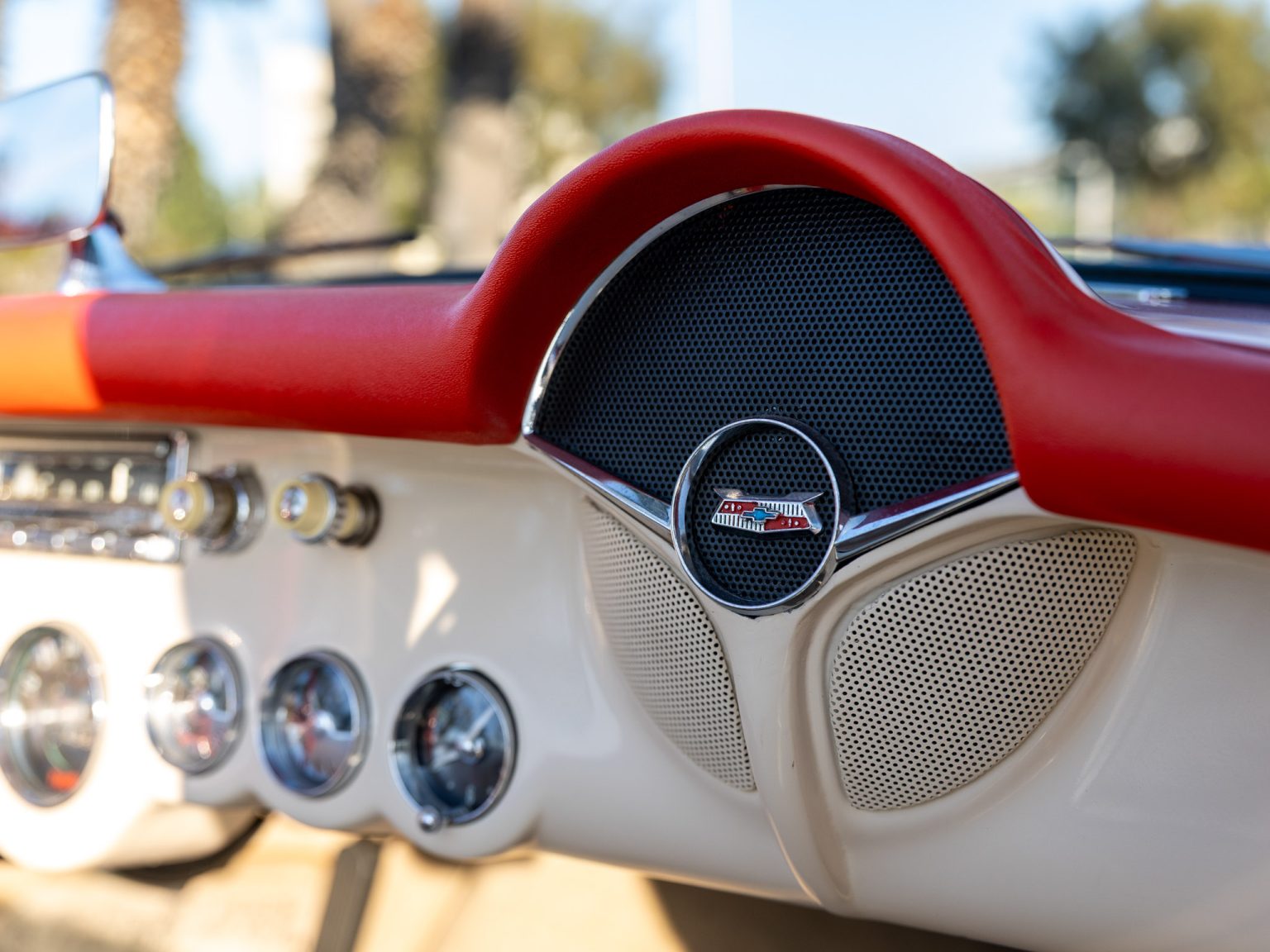 BaT 1955 Red Corvette 61