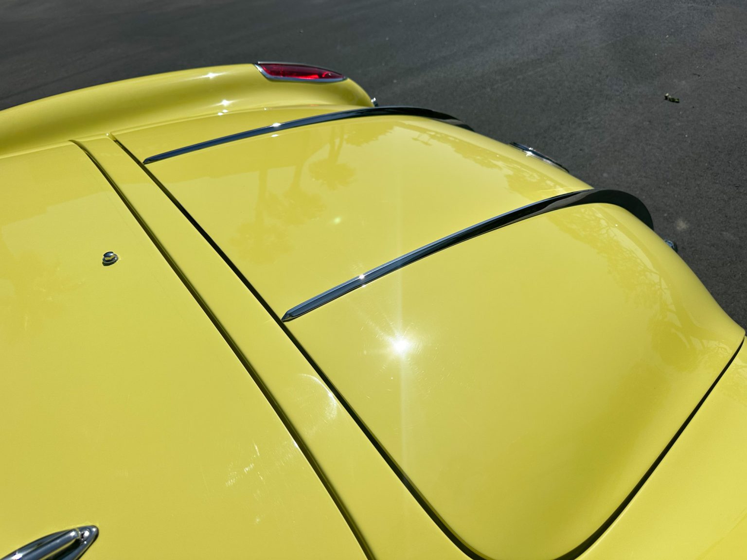 BaT 1958 Panama Yellow Corvette 6106