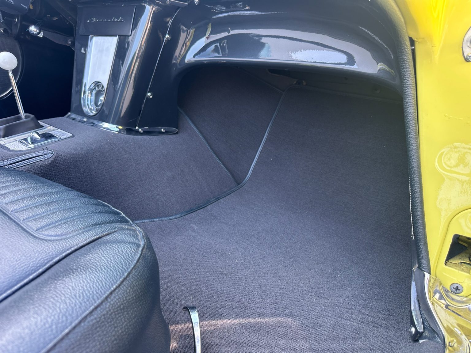 BaT 1958 Panama Yellow Corvette 6127