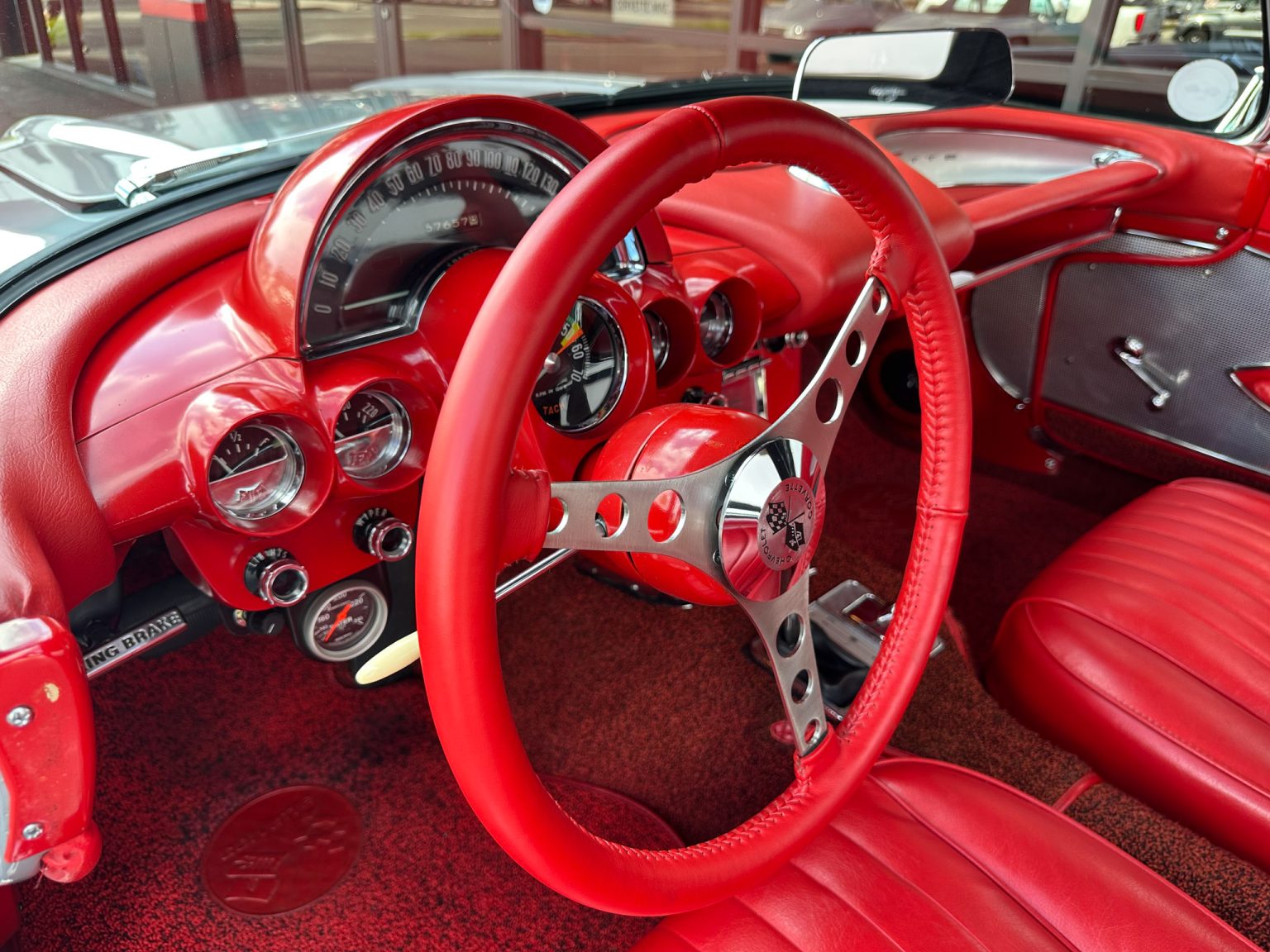 BaT 1960 Silver Corvette Convertible 8811