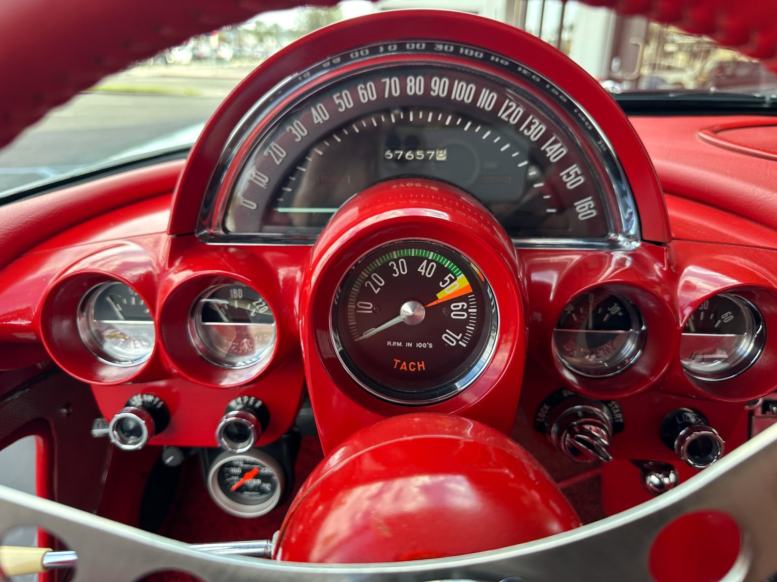 BaT 1960 Silver Corvette Convertible 8813