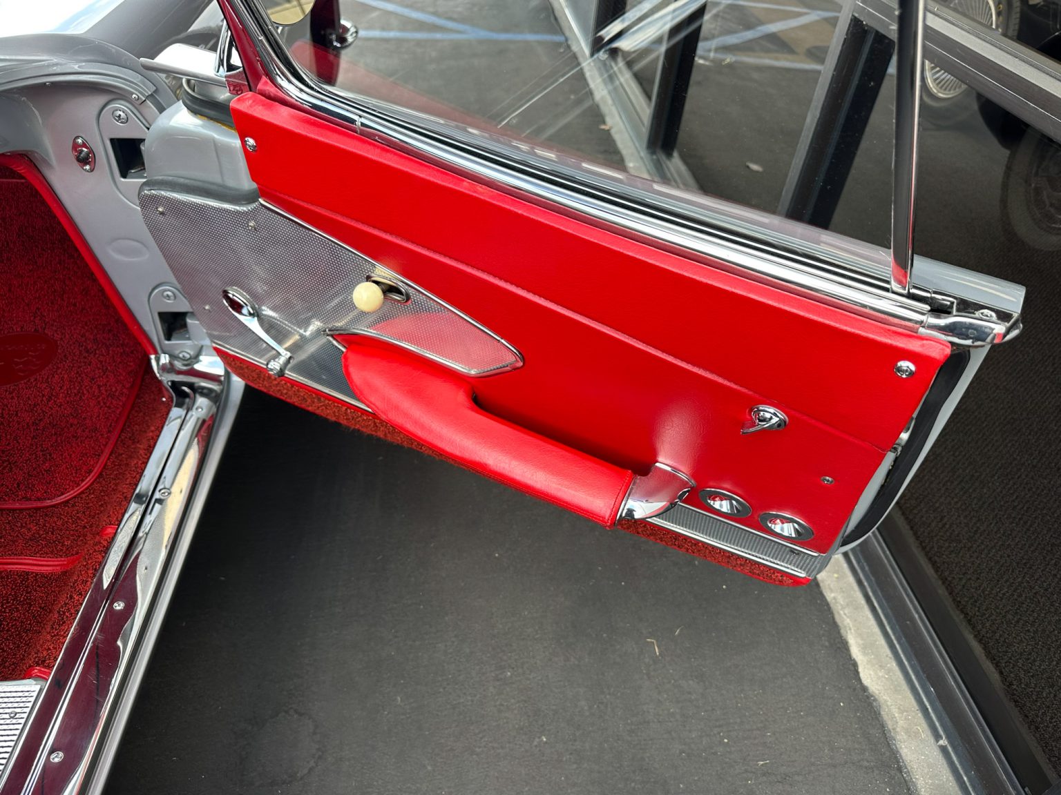 BaT 1960 Silver Corvette Convertible 8818