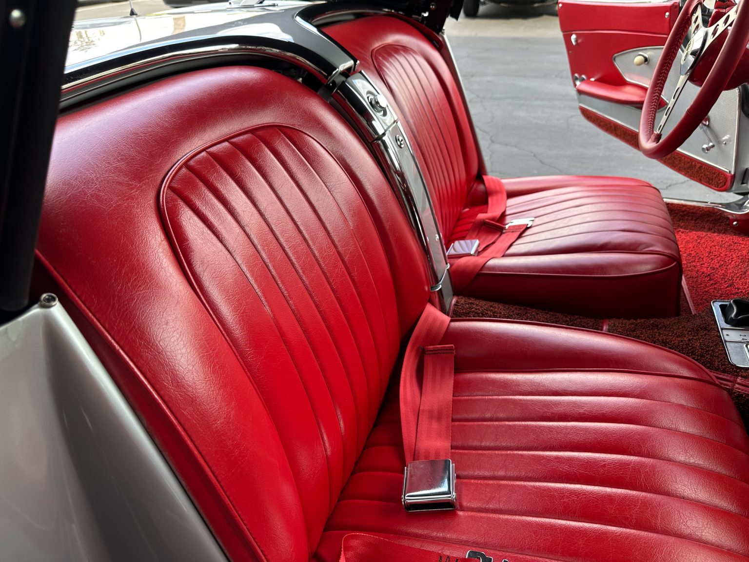 BaT 1960 Silver Corvette Convertible 8820