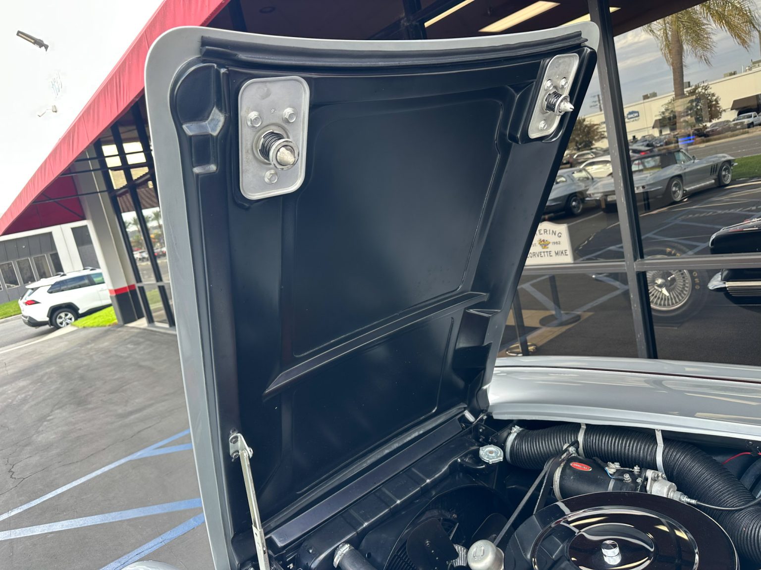 BaT 1960 Silver Corvette Convertible 8822