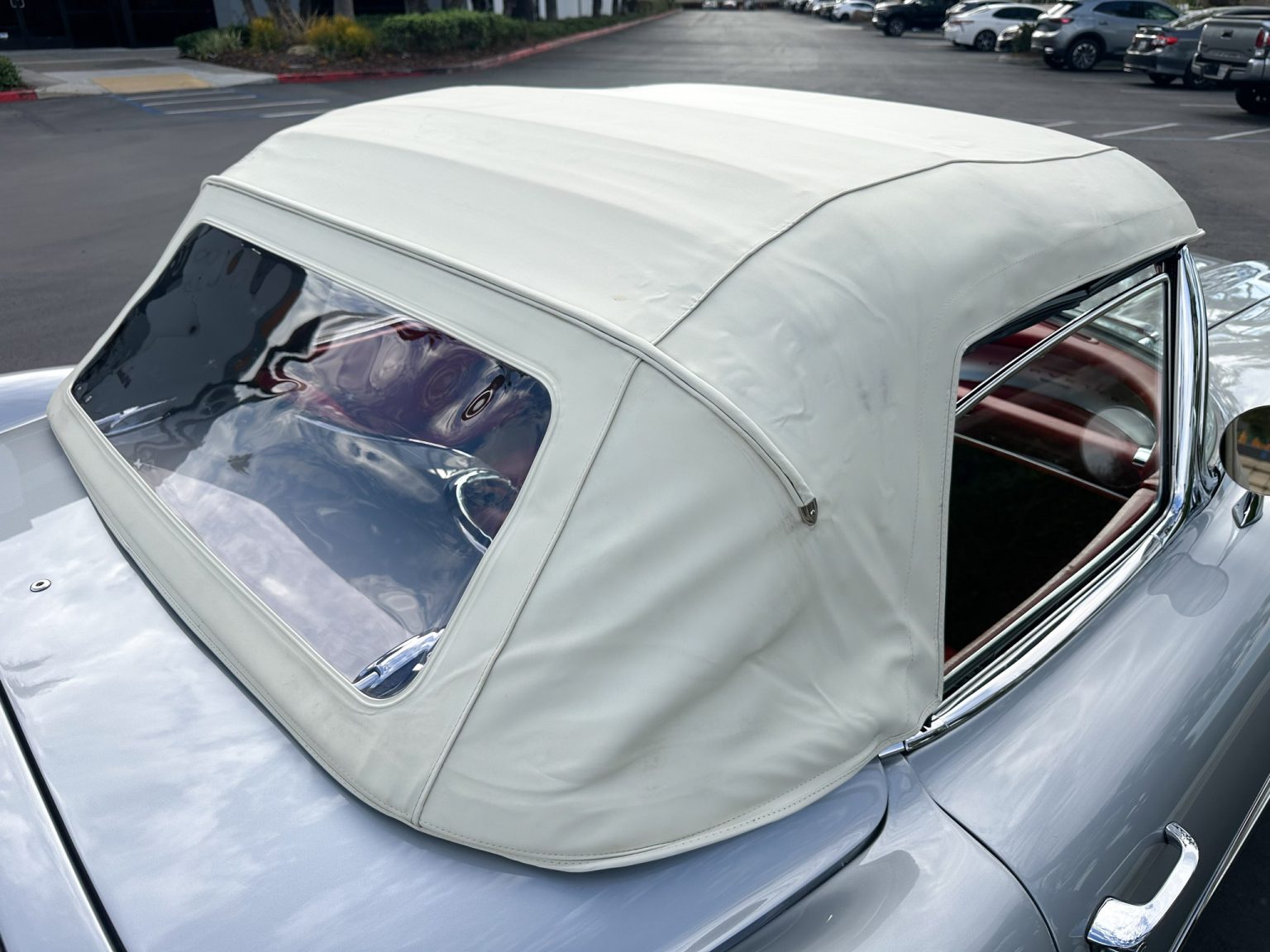 BaT 1960 Silver Corvette Convertible 8835