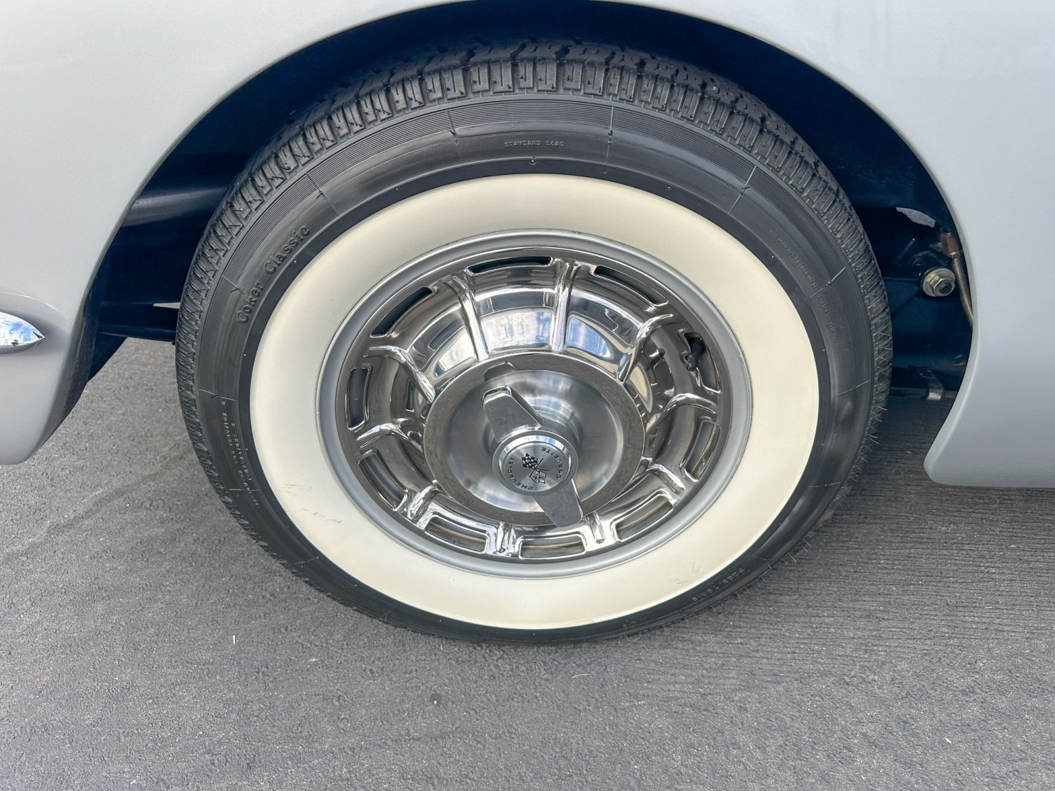 BaT 1960 Silver Corvette Convertible 8858