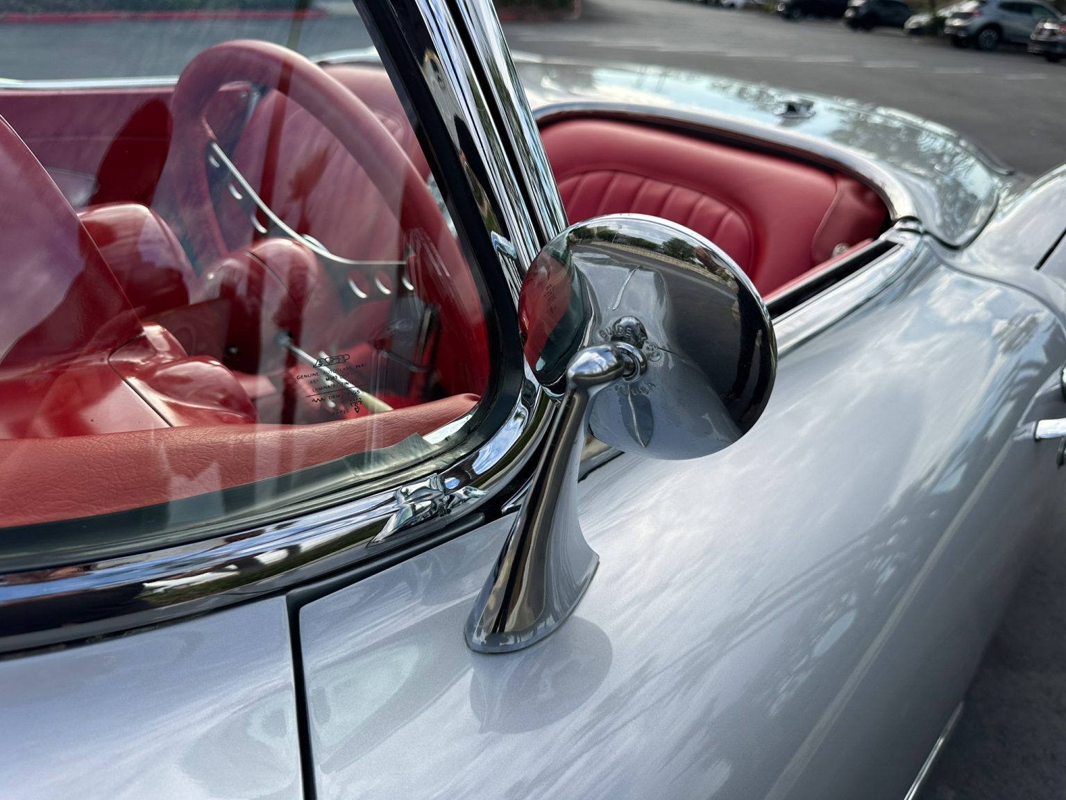 BaT 1960 Silver Corvette Convertible 8861