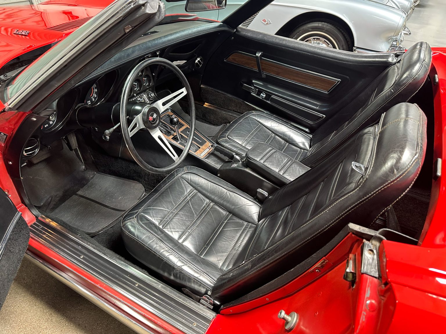BaT 1973 Red Corvette Convertible 7403