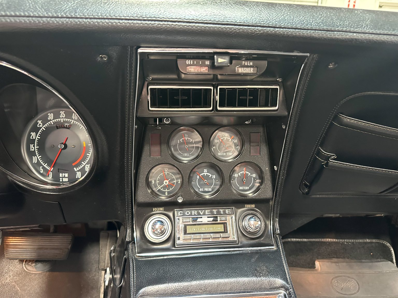 BaT 1973 Red Corvette Convertible 7411
