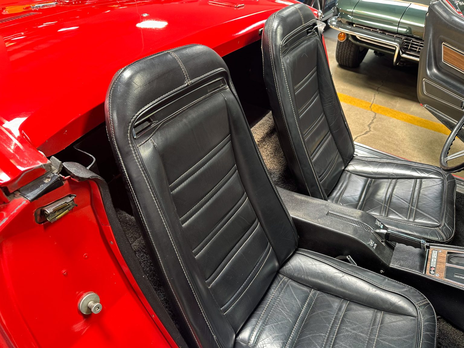 BaT 1973 Red Corvette Convertible 7418