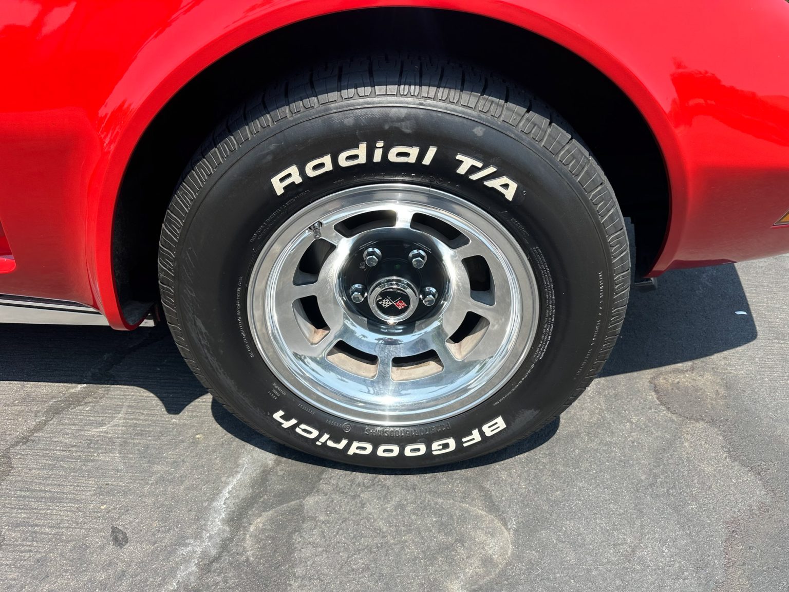 BaT 1973 Red Corvette Convertible 7457