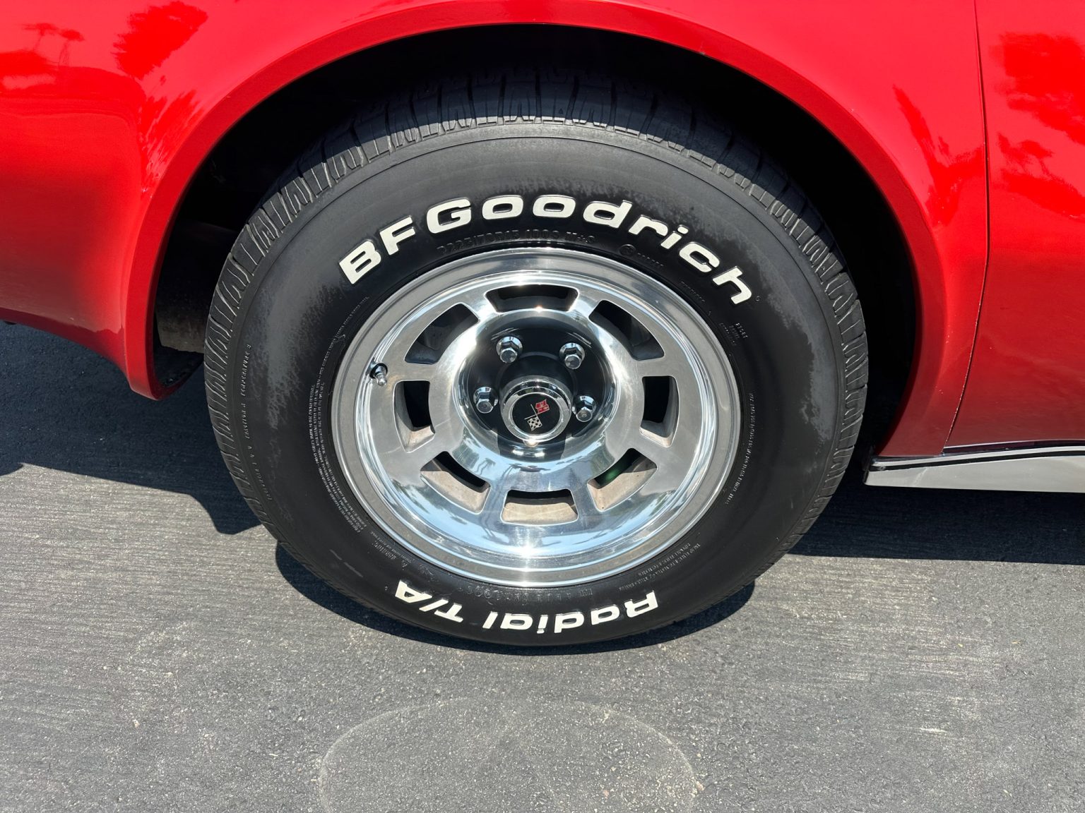 BaT 1973 Red Corvette Convertible 7458