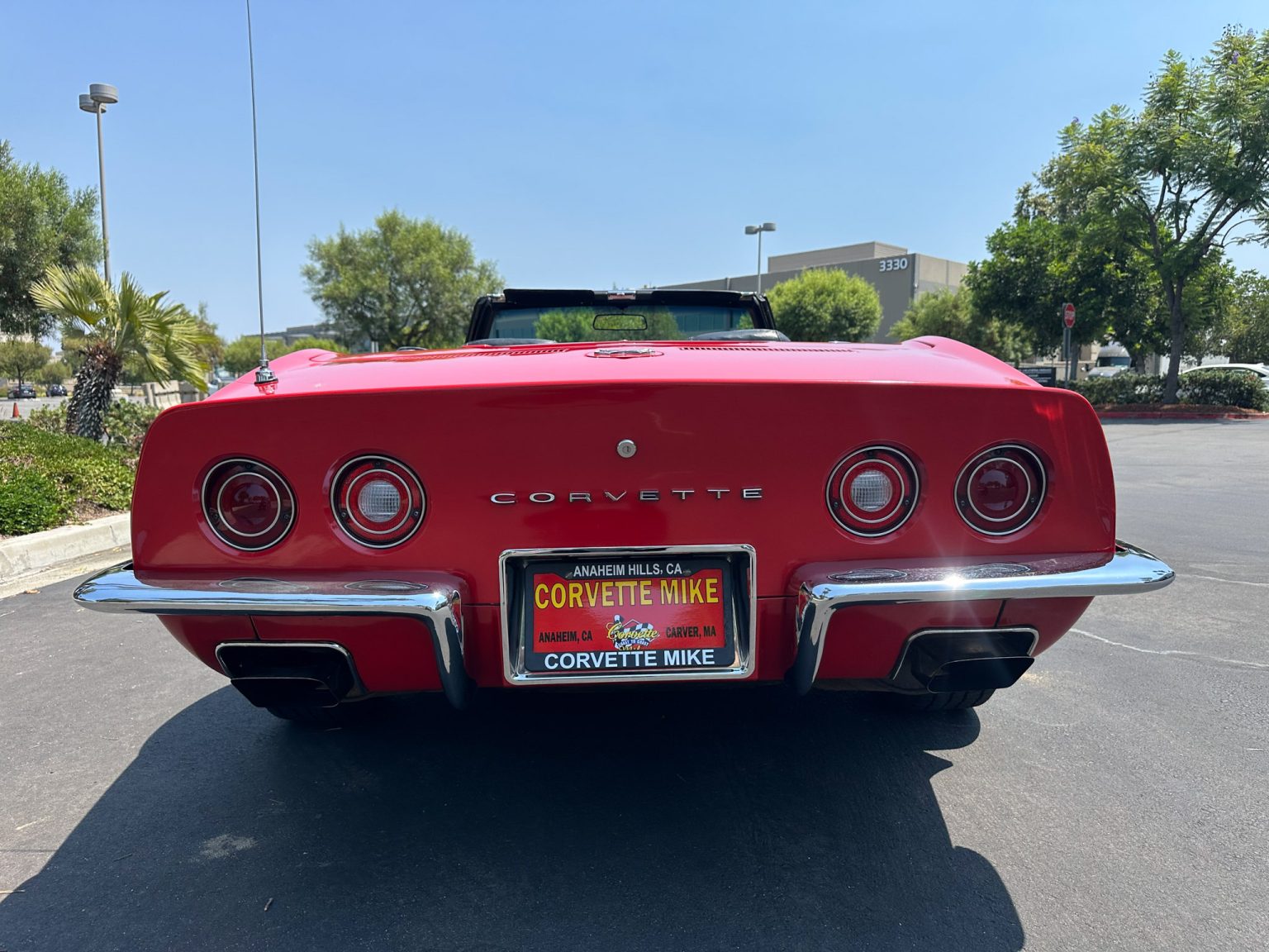 BaT 1973 Red Corvette Convertible 7460