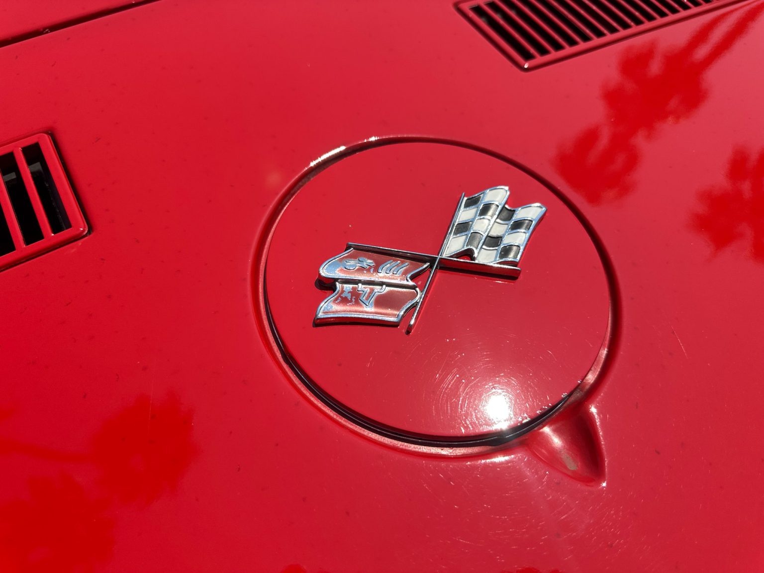 BaT 1973 Red Corvette Convertible 7461