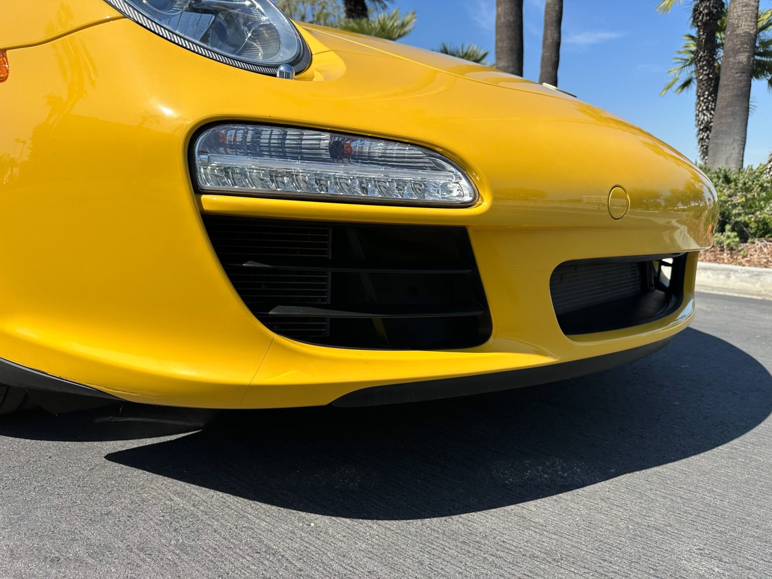 BaT 2011 Yellow Porsche 911 Cab 4136