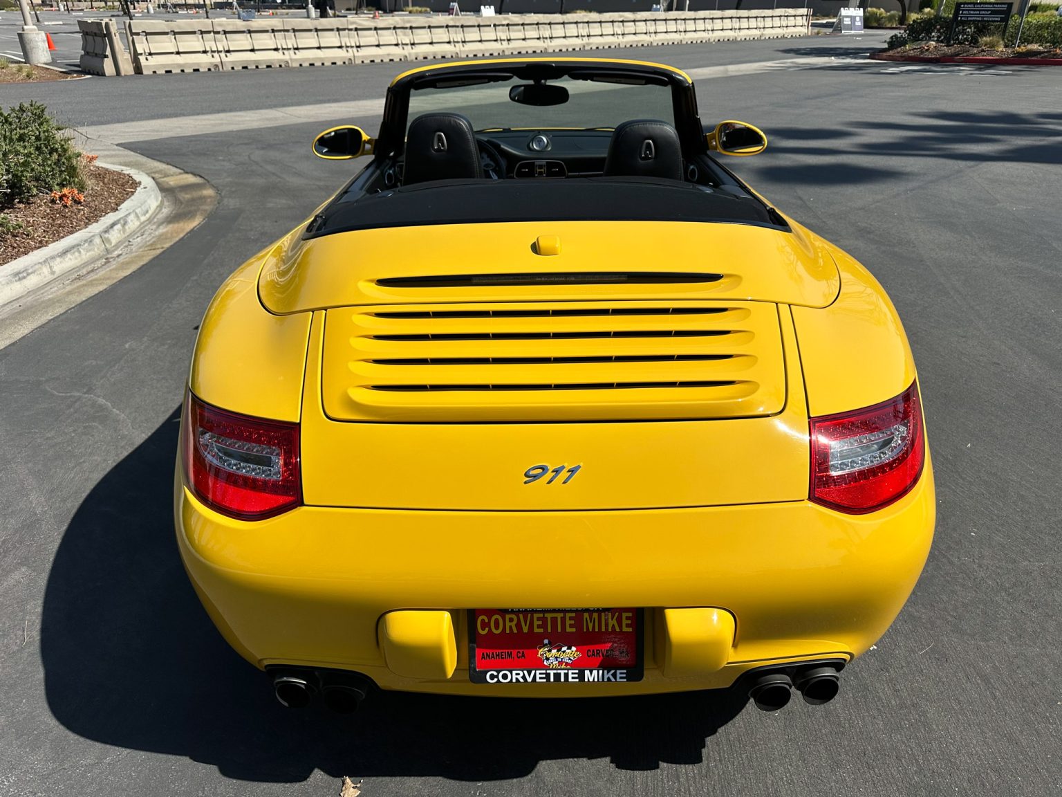 BaT 2011 Yellow Porsche 911 Cab 4140
