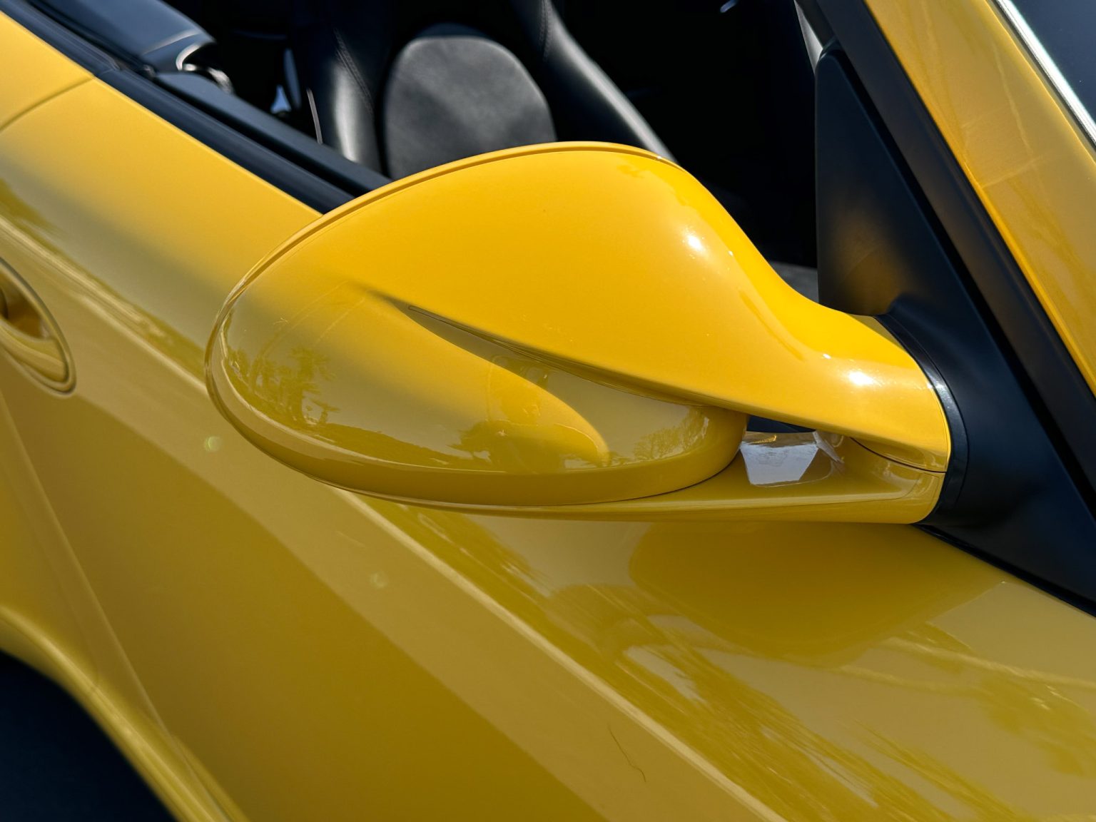 BaT 2011 Yellow Porsche 911 Cab 4155