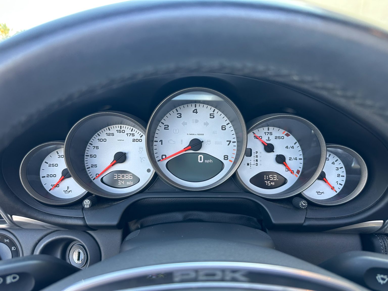 BaT 2011 Yellow Porsche 911 Cab 4175